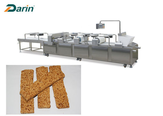 Dây chuyền cắt thanh ngũ cốc Granola bằng thép không gỉ 304 600kg / giờ